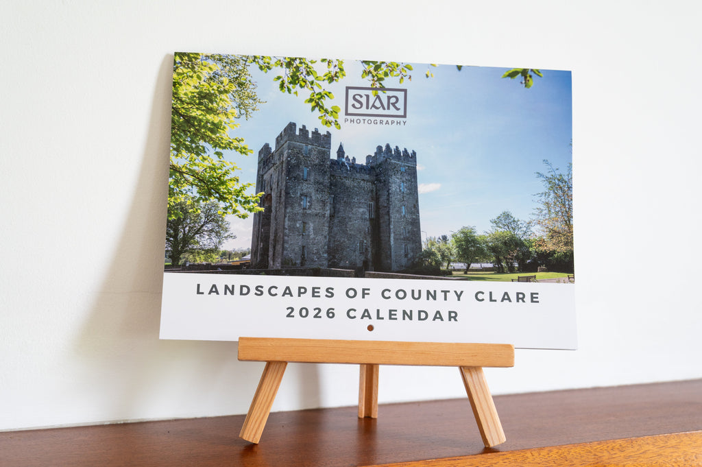 Discover Ireland’s Beauty Every Day: Our 2026 Ireland & Clare Landscape Wall Calendars
