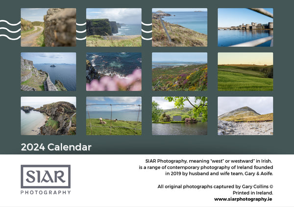 2024 Calendar: Ireland