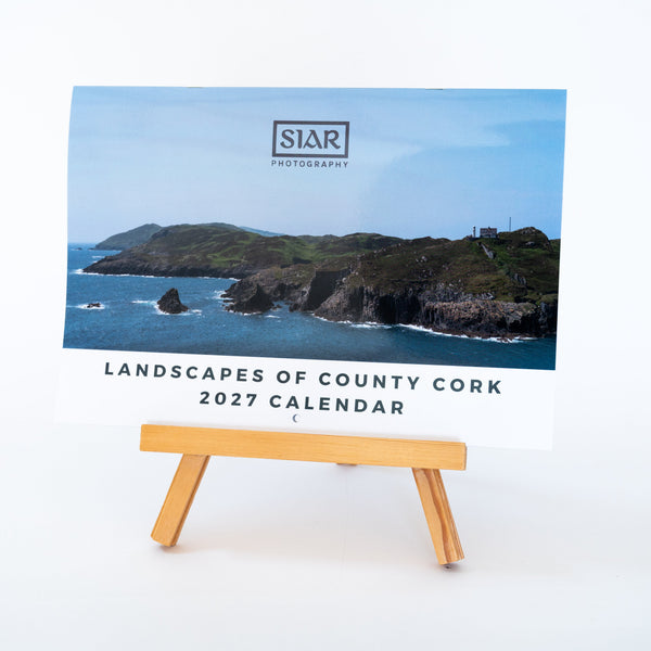 Front cover of the 2027 Landscapes of County Cork calendar by SIAR Photography