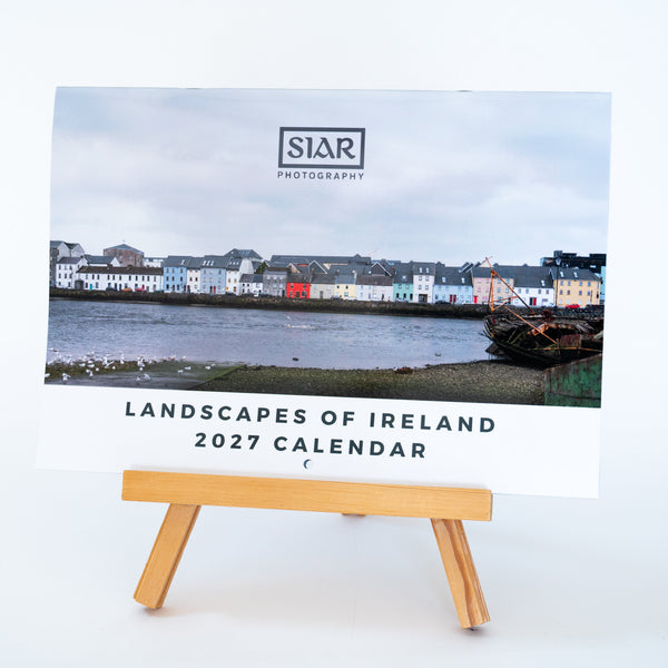 Front cover of the 2027 Landscapes of Ireland calendar by SIAR Photography