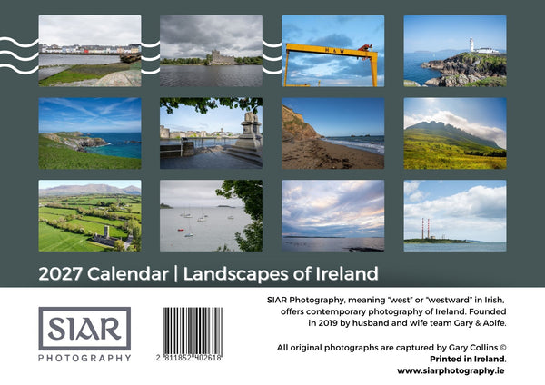 2027 Landscapes of Ireland Calendar