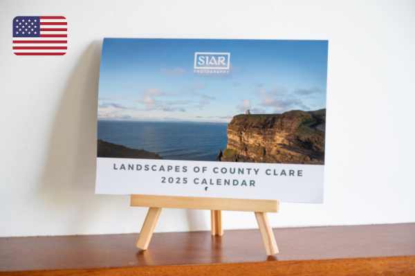 2025 Calendar - Landscapes of County Clare: USA Edition