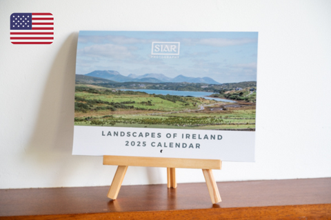 2025 Calendar - Landscapes of Ireland: USA Edition