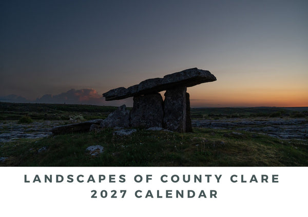 2027 County Clare wall calendar featuring Irish landscape photography
