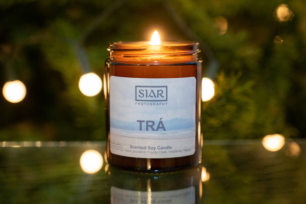 Tra, a coastal scented candle by SIAR Photography.