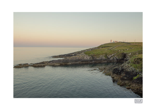 A contemporary Irish landscape photography print of The Galley Head in West Cork, Ireland on the Wild Atlantic Way