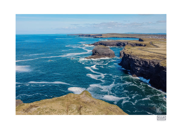 Kilkee Cliffs Aerial | Loop Head Peninsula | Clare | Ireland